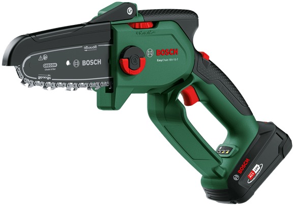 Bosch Groen 06008B8900 EasyChain 18V-15-7 Accukettingzaag set 1x 18V 2,5 Ah en lader