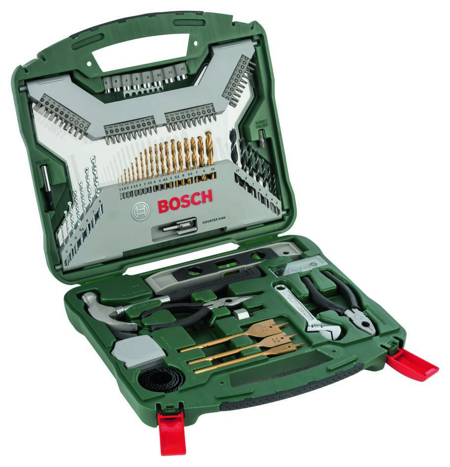 Bosch Groen Accessoires 2607019331 103-delige X-line boren- en bitset titanium