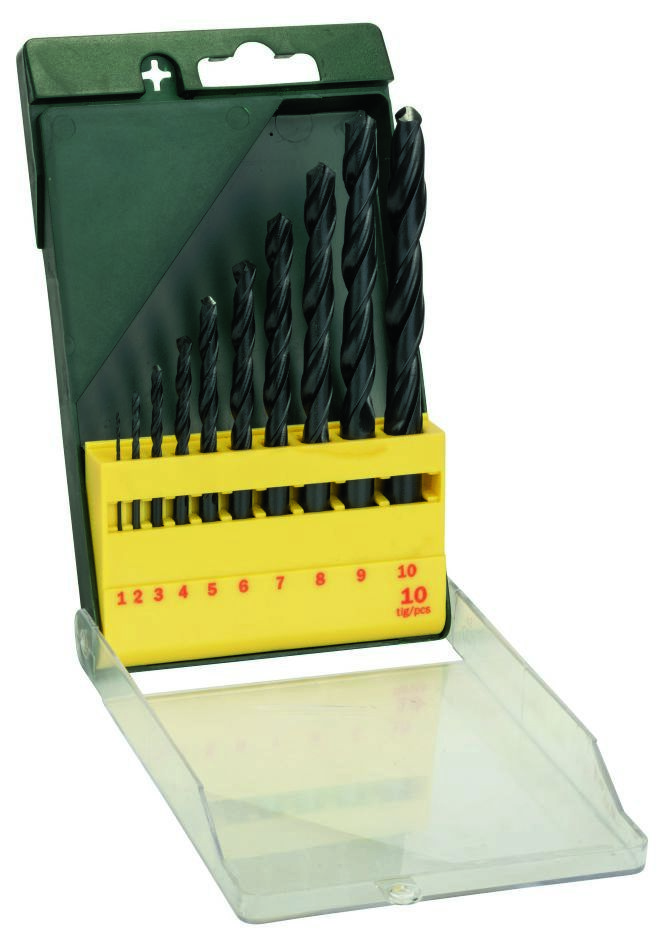 Bosch Groen Accessoires 2607019442 10-delige HSS-R metaalboorset