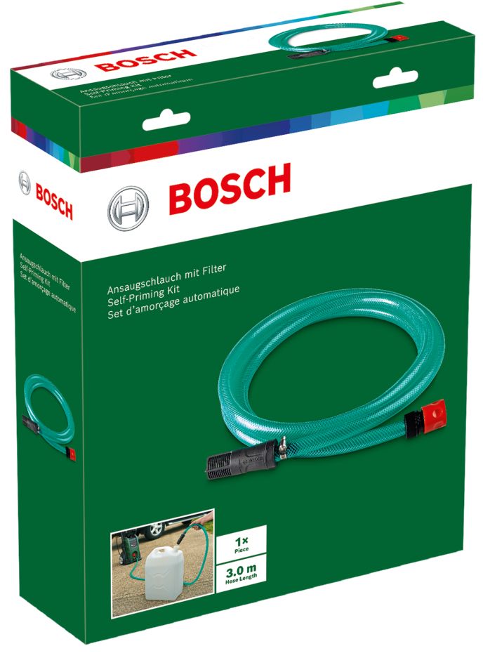 Bosch Groen Accessoires F016800421 Expert Zelf aanzuigset  AQT Hogedrukreiniger