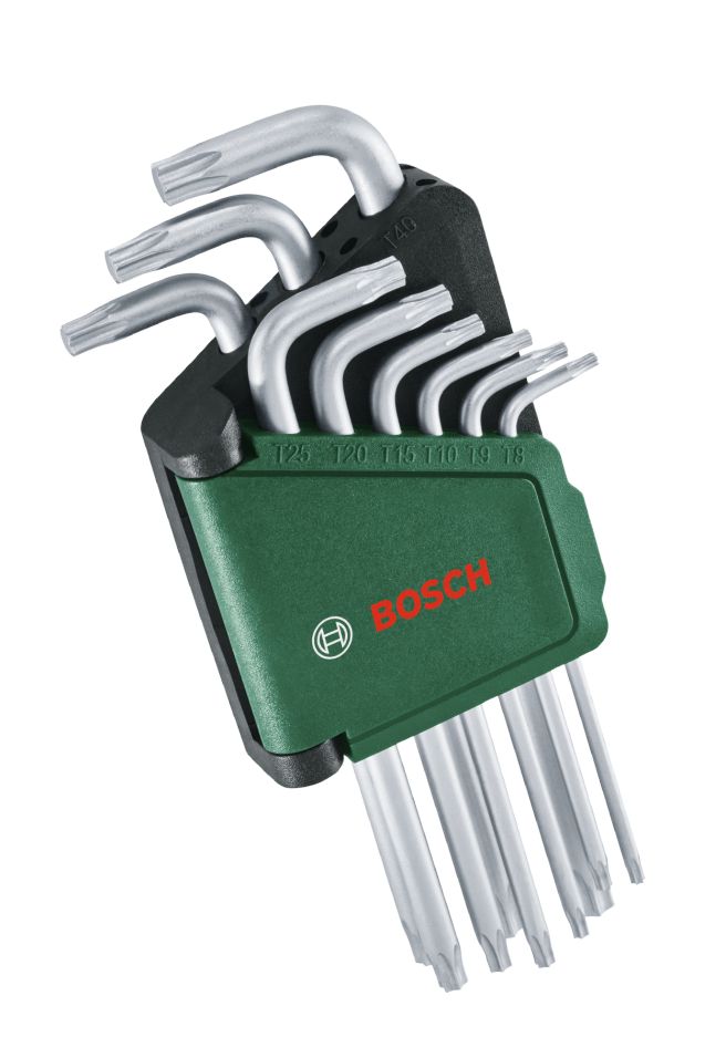 Bosch Groen Accessoires 1600A02Z9C Torx Sleutelset 9-delig