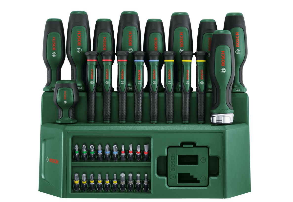 Bosch Groen Accessoires 1600A02Z9L Schroevendraaierset 39-delig gemengd