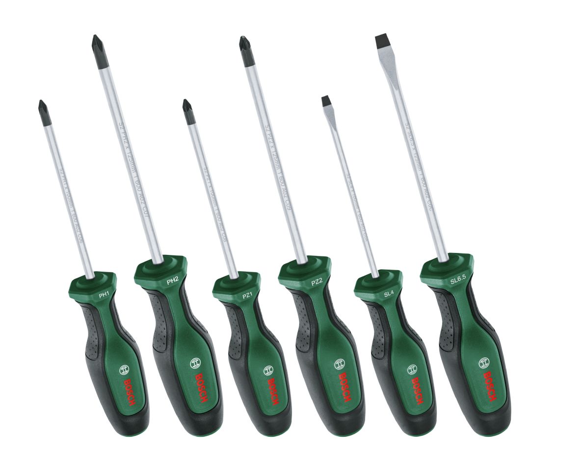 Bosch Groen Accessoires 1600A02BX7 Schroevendraaierset 6-delig