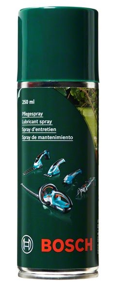 Bosch Tuin Accessoires 1609200399 Verzorgingsspray Spuitbus 250 ml voor heggenschaar, grasmaaier etc.