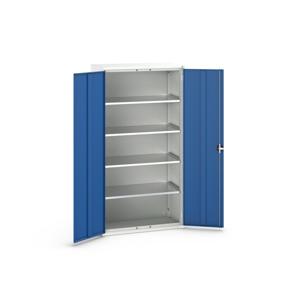 Bott 16926267.11 Verso systeemkast 1050x550x2000mm 4 legborden 2 deuren RAL 5010