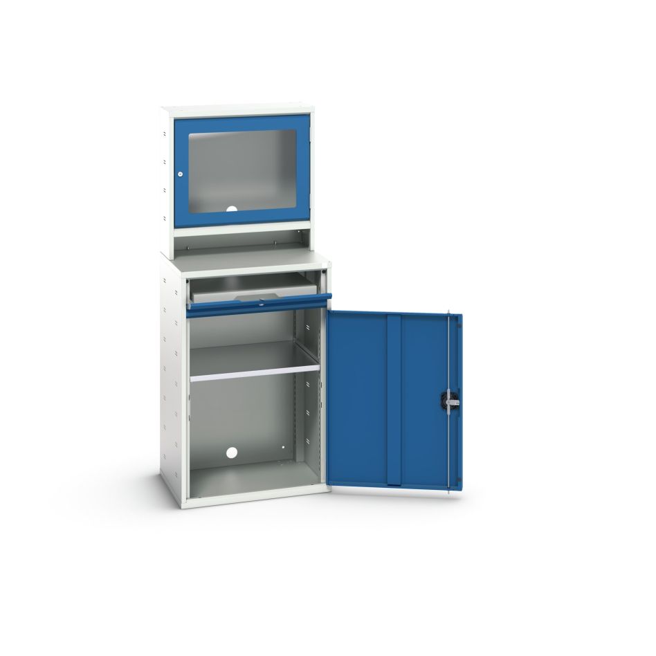 Bott 16928001.11 bott erso Computer Kast montagekast 650x550x1650mm 1 legbord 1 lade RAL 5010
