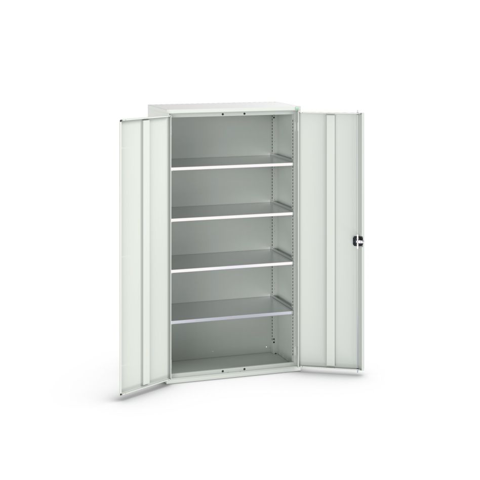 Bott 16926267.16 Verso systeemkast 1050x550x2000mm 4 legborden 2 deuren RAL 7035
