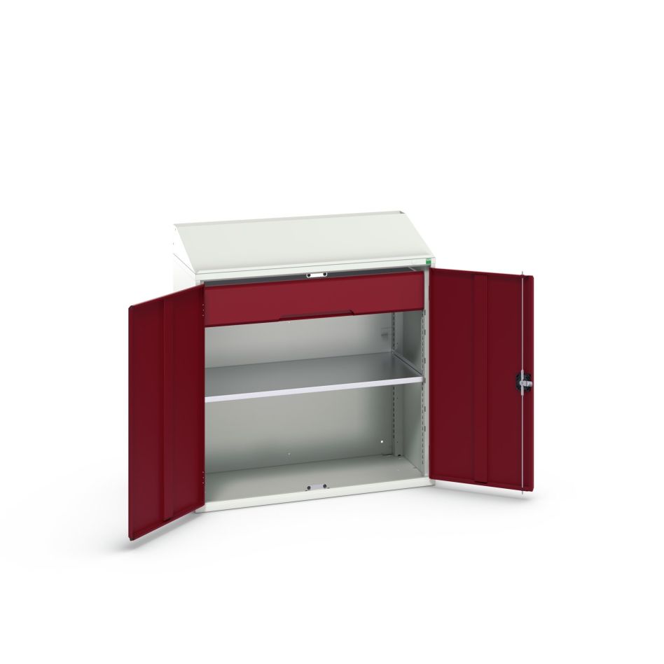 Bott 16926590.24 Verso systeemkast 1050x550x1130mm 1 legbord 1 lade RAL 3004