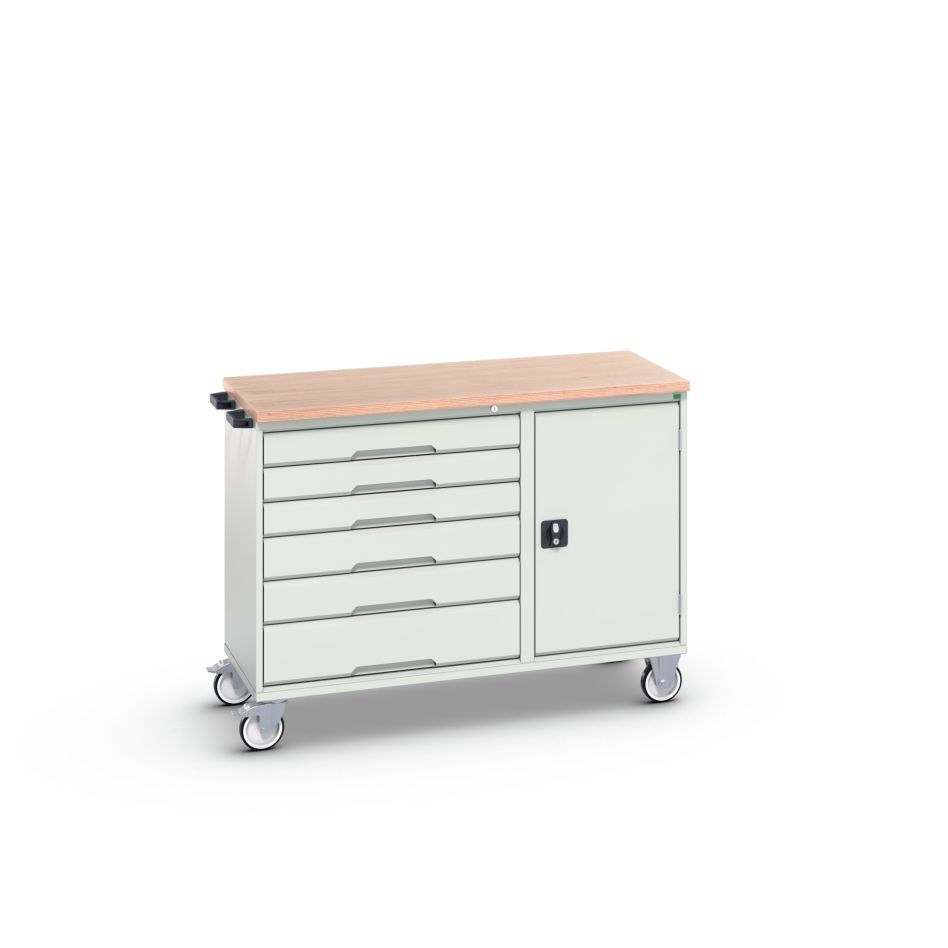 Bott 16927154.16 Verso montagewagen 6 lades 1 deur en multiplex blad RAL 7035