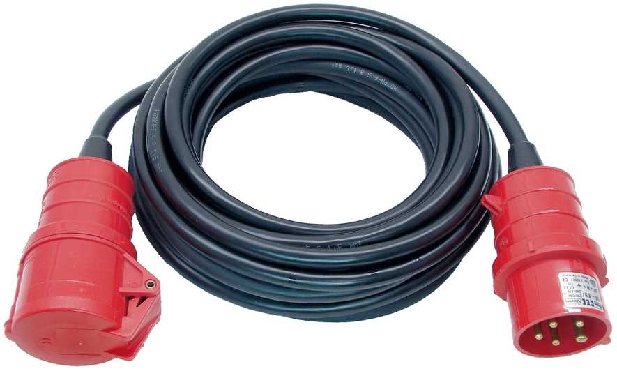 Brennenstuhl 1167730 CEE verlengsnoer IP44 30m zwart H07RN-F 5G1,5 5-polig 16A