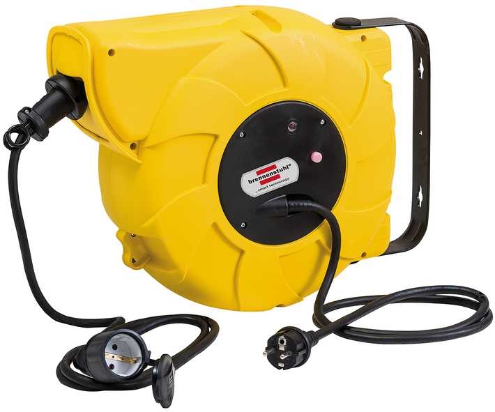 Brennenstuhl 1241000300 Automatische kabelhaspel IP44 16+2m H07RN-F 3G1,5
