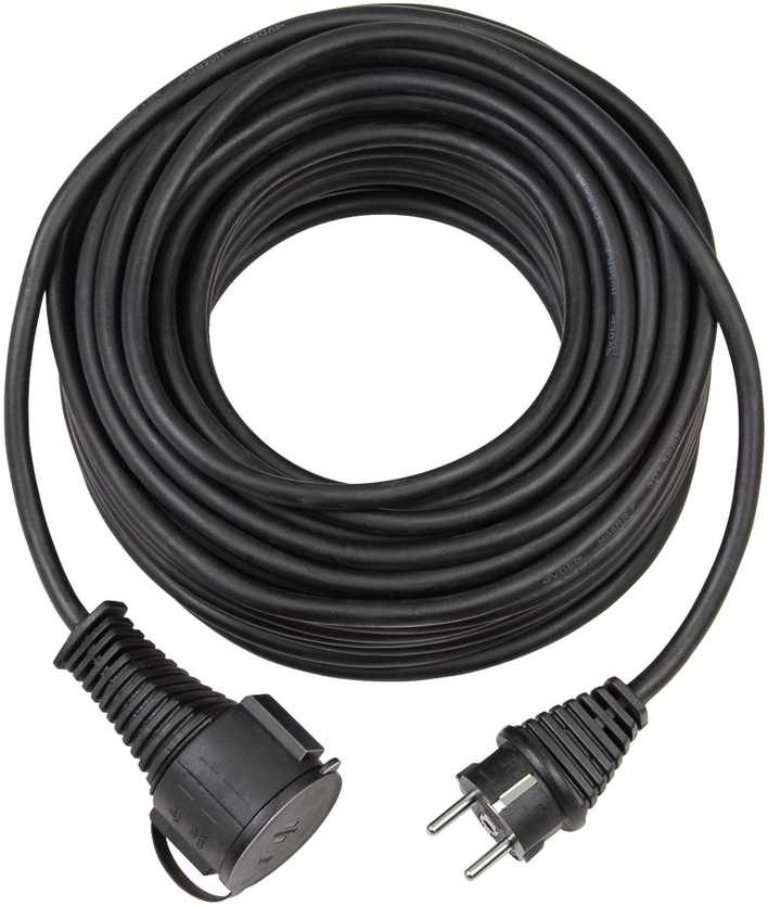 Brennenstuhl 1169890 BREMAXX IP44 verlengsnoer 15m zwart AT-N05V3V3-F 3G1,5