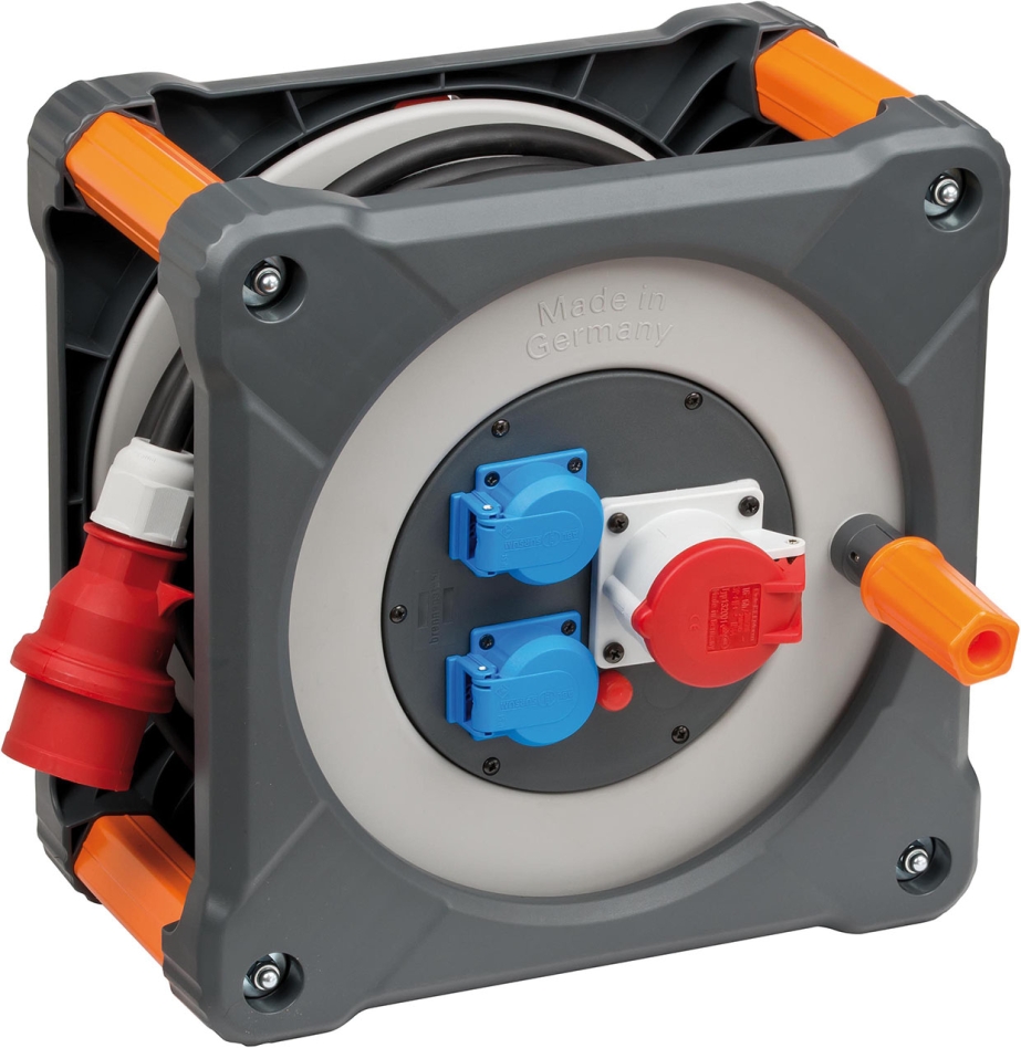 Brennenstuhl ProfessionalLINE 9222300100 kabelhaspel CEE 1 IP44 30m H07RN-F 5G2,5