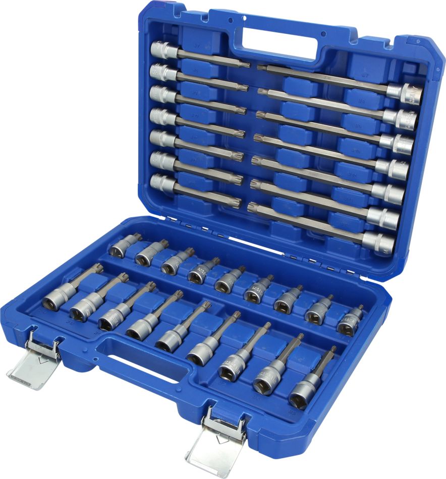 Brilliant Tools BT022032 1/2" Dopsleutelset 32 delig RIBE-profiel