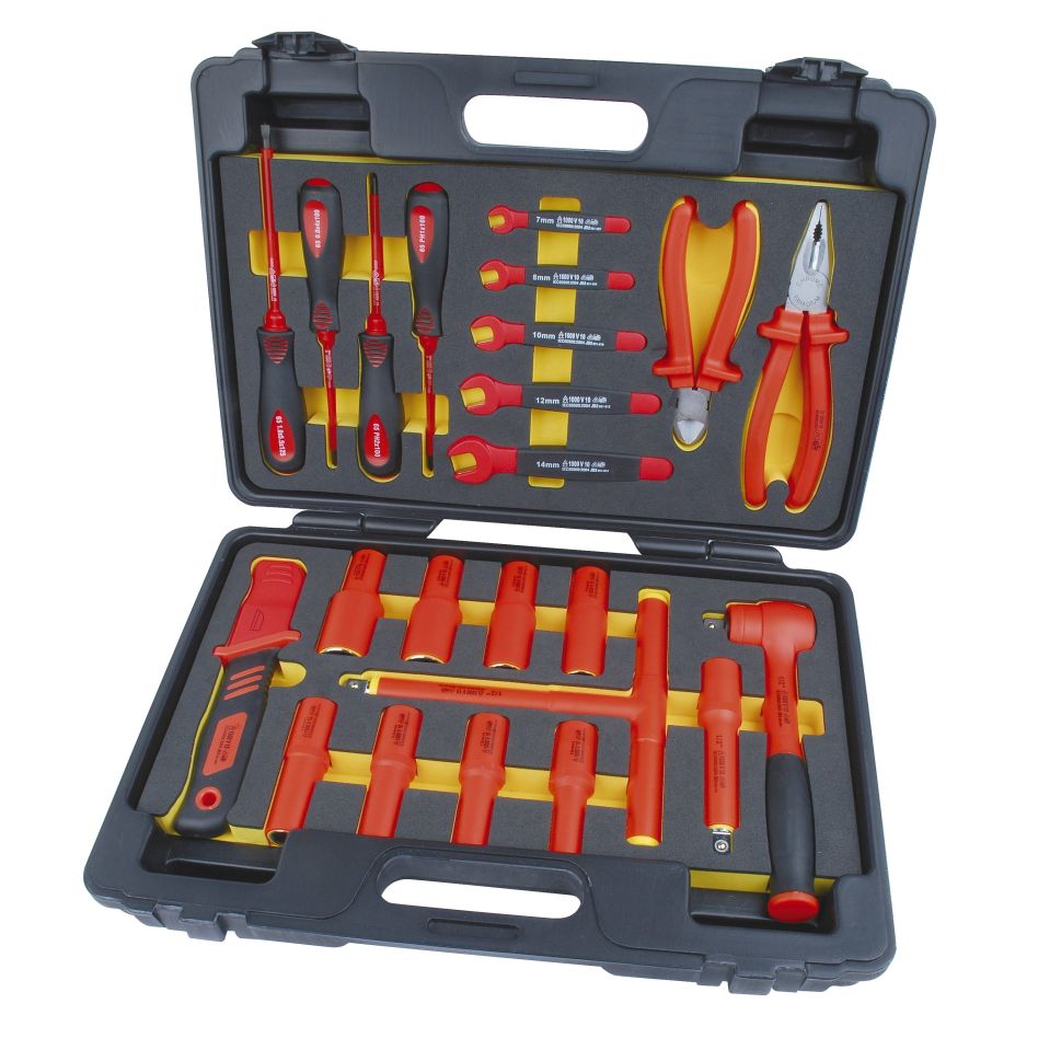 Brüder Mannesmann 11212 VDE Gereedschapset 24-delig