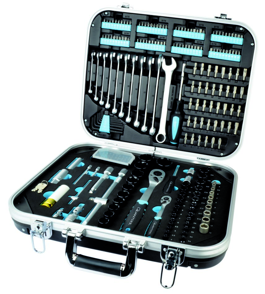 Brüder Mannesmann Q25101 Quantool gereedschapkoffer 233-delig