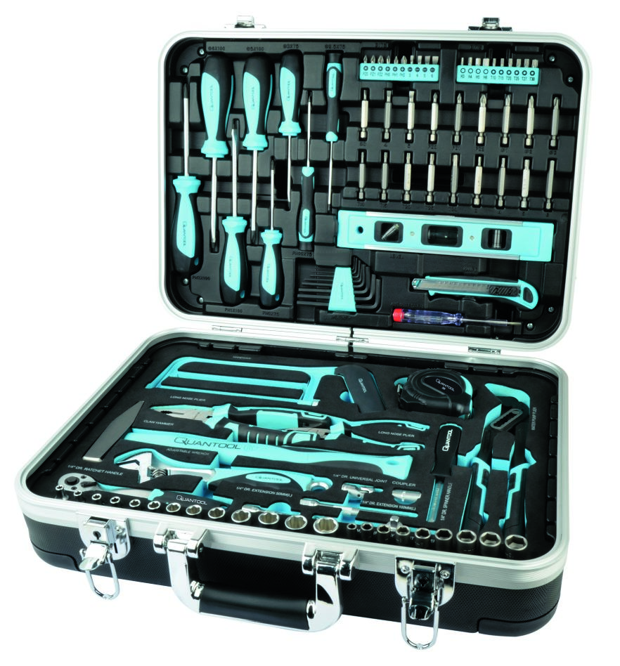 Brüder Mannesmann Q25102 Quantool gereedschapkoffer 98-delig