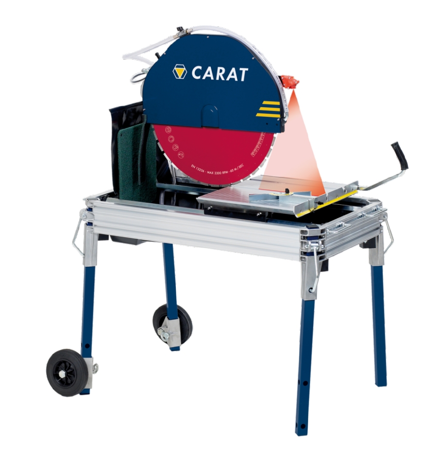 Carat T-6010SET T-6010 Laser Steenzaagmachine 400V + Diamantzaag 600mm Master Baksteen