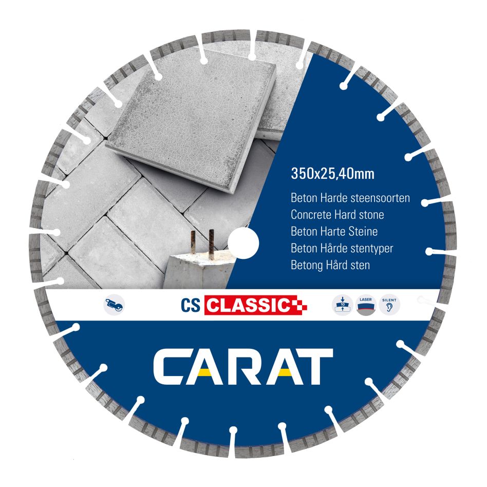 Carat CSC3504000 Diamantzaag Beton CS Classic 350 x 25,4