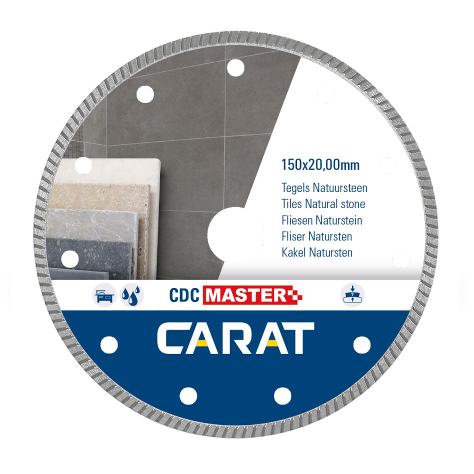 Carat CDCM180300 Diamantzaagblad TEGELS / NATUURSTEEN CDC MASTER 180x22,2MM