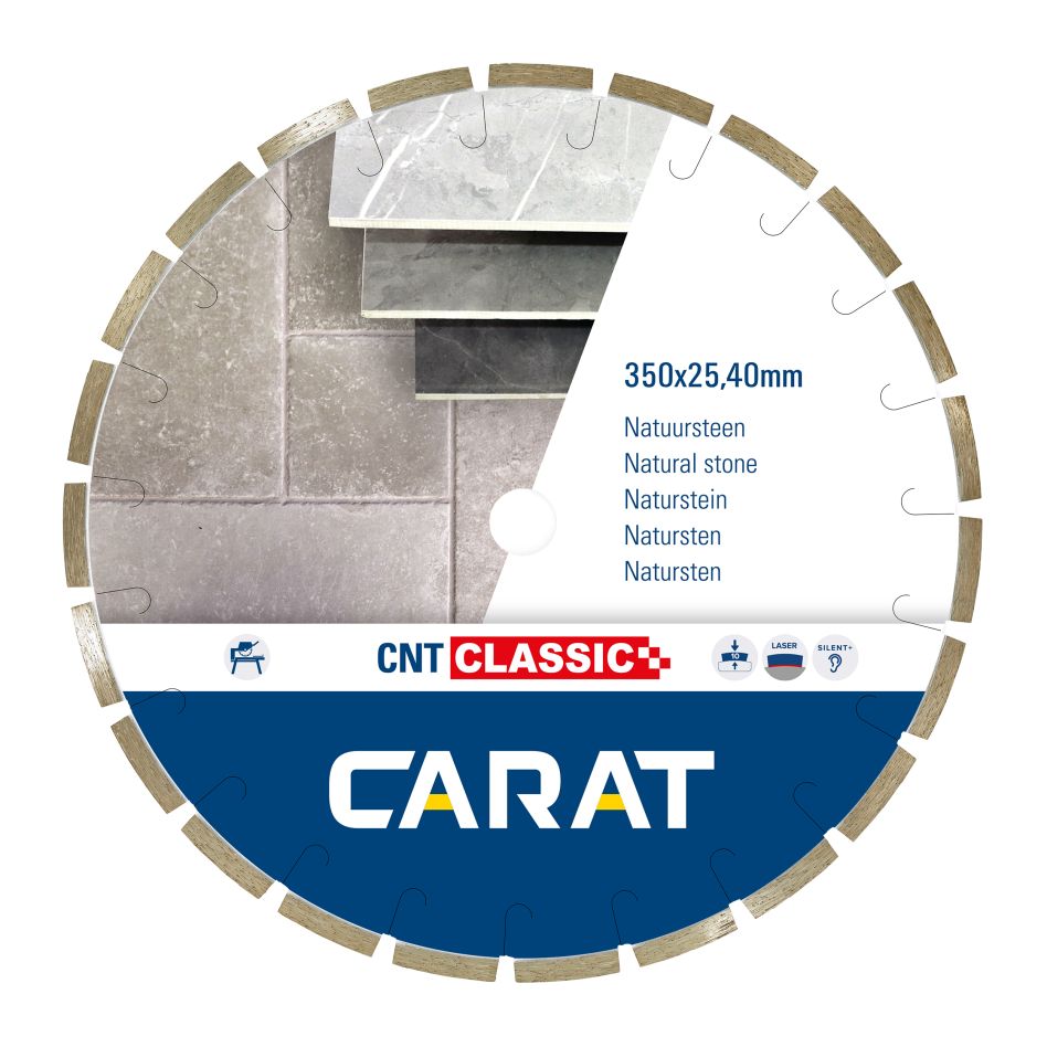 Carat CNTC350400 Diamantzaagblad NATUURSTEEN CNT CLASSIC 350x25,4MM