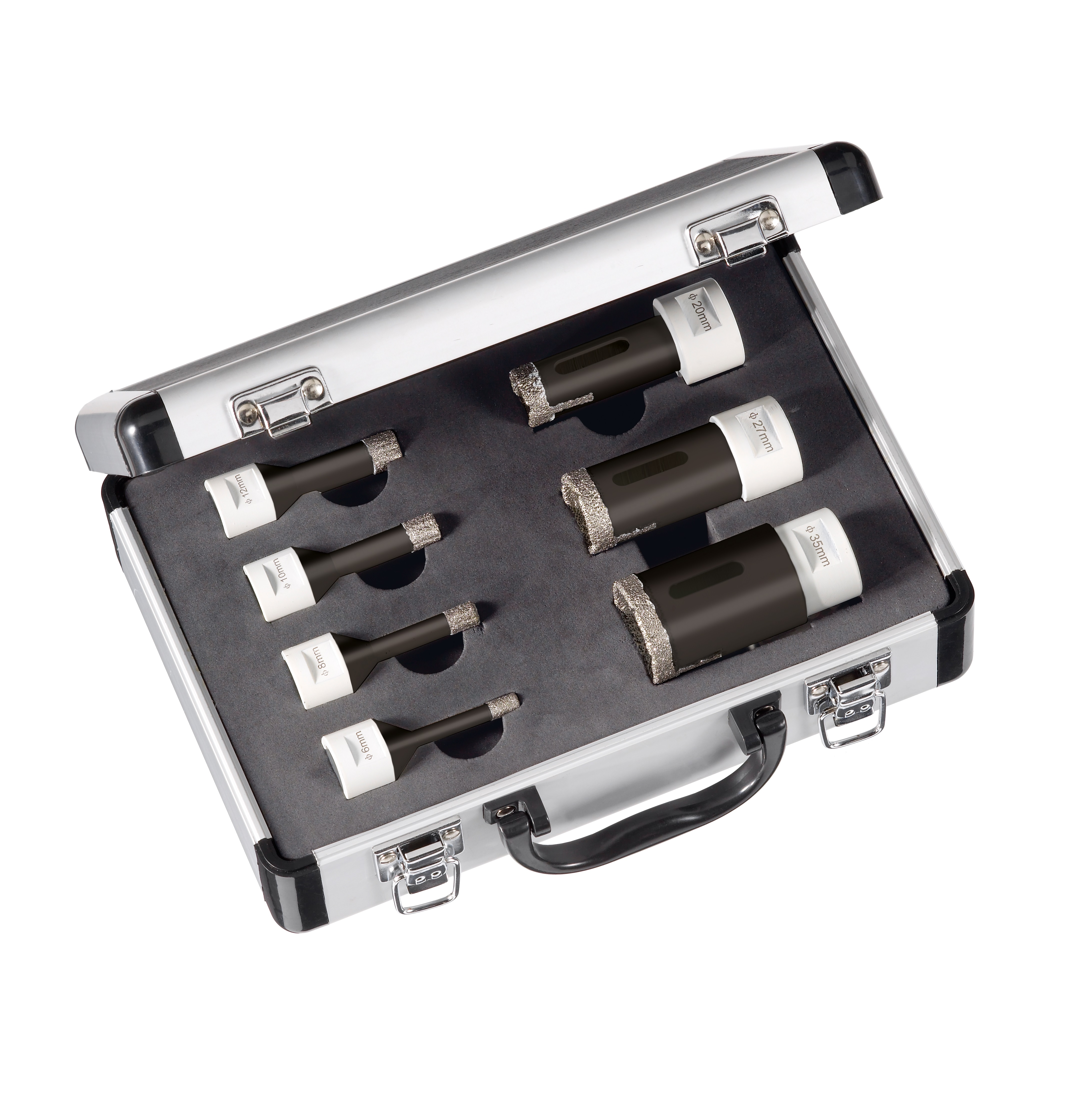 Carat EHSCSETN06 Diamantboorset EHSC Classic Ø6-8-10-12-20-27-35 M14 