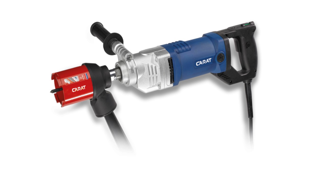 Carat AMB1810A25 A-1810 Diamantboormachine 1800 Watt 132 mm + Koffer + Dozenboor ECO 82 mm
