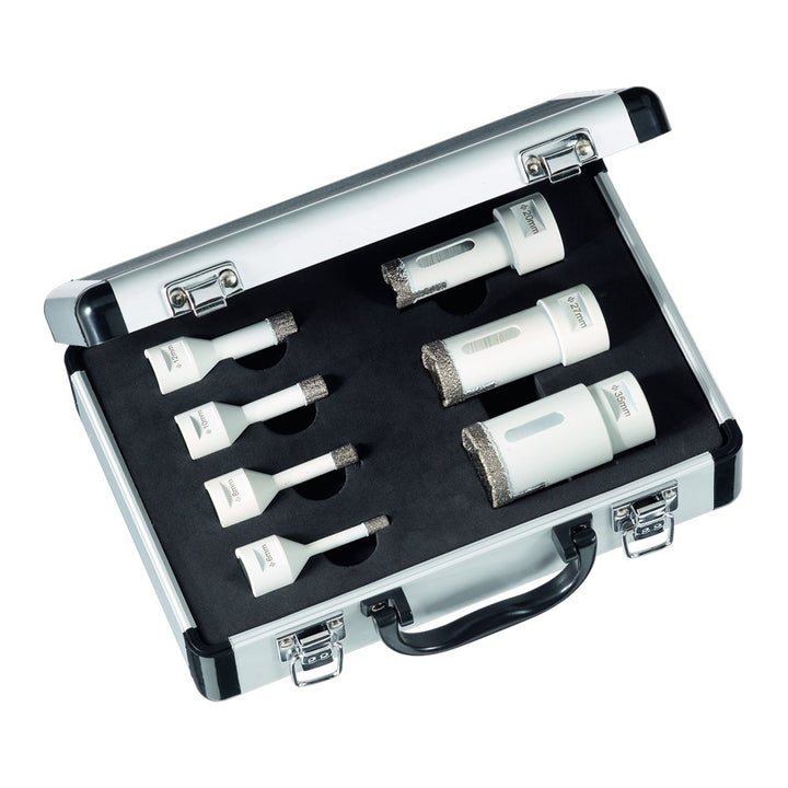 Carat EHSSET0400 EHS Master Diamantdroogboorset M14 &oslash; 6-8-10-12-20-27-35 mm 7-delig