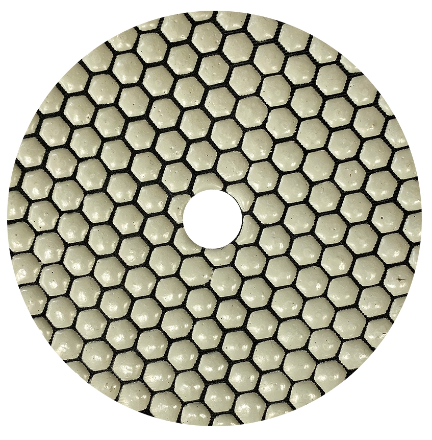 Carat EGPBUFFWH00 Diamant Polijstschijf Droog 125mm Buff wit