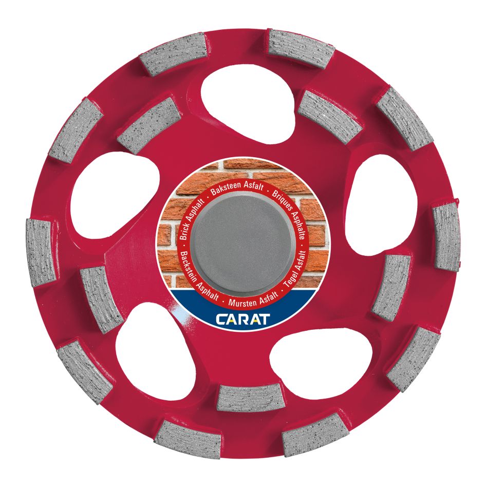 Carat CUBD1253A0 SLIJPKOP DUSTEC 125x22.2MM TYPE BAKSTEEN PREMIUM
