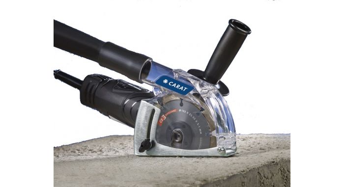 Carat DPZ0200000 DustProtect Transparante stofkap voor haakse slijpers 115 en 125 mm