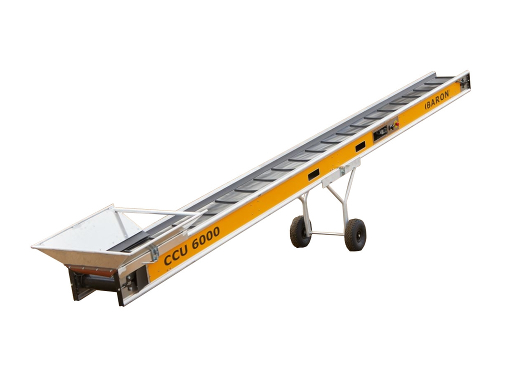 Baron 30011 CU 6.0 m Transportband met stuurinrichting voor serieverbinding 6.0 mtr 240 Volt