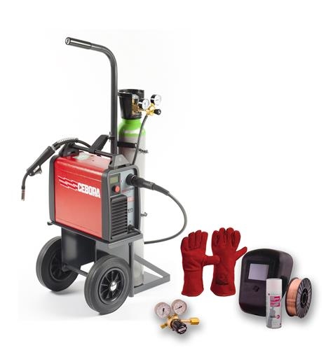 Cebora 100537054 MIG lasapparaat Monostar 1620 incl. toebehoren +10L cil.