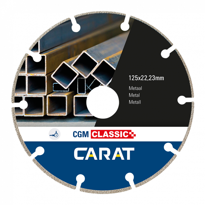 Carat CGMC125300 Metaal 125 x 22,23 mm CGM Classic Diamantzaagblad voor metaal