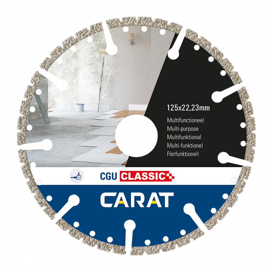 Carat CGUC230300 Multifunctioneel Diamantzaagblad 230 x 22,23 mm CGU Classic