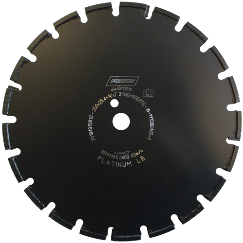 Norton Clipper 70184640191 Extreme Asphalt 10 Diamant zaagblad 500 x 25,4 mm Nat
