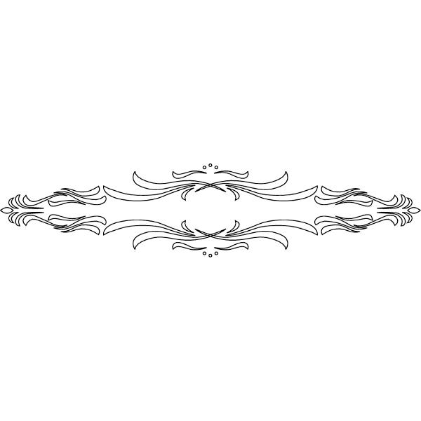 CMT RCS-502 Ladefront/meubel sjabloon Klassiek lade A 2 stuks