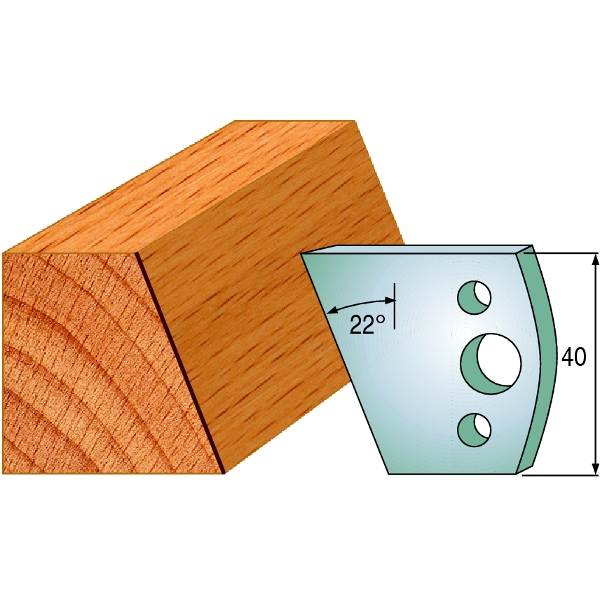 CMT 691.001 Contrames paar hoogte 40 mm nummer 1