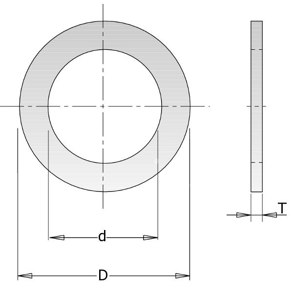 CMT 299.216.00 Reduceerring 15,87 x 25,4 x 1,4
