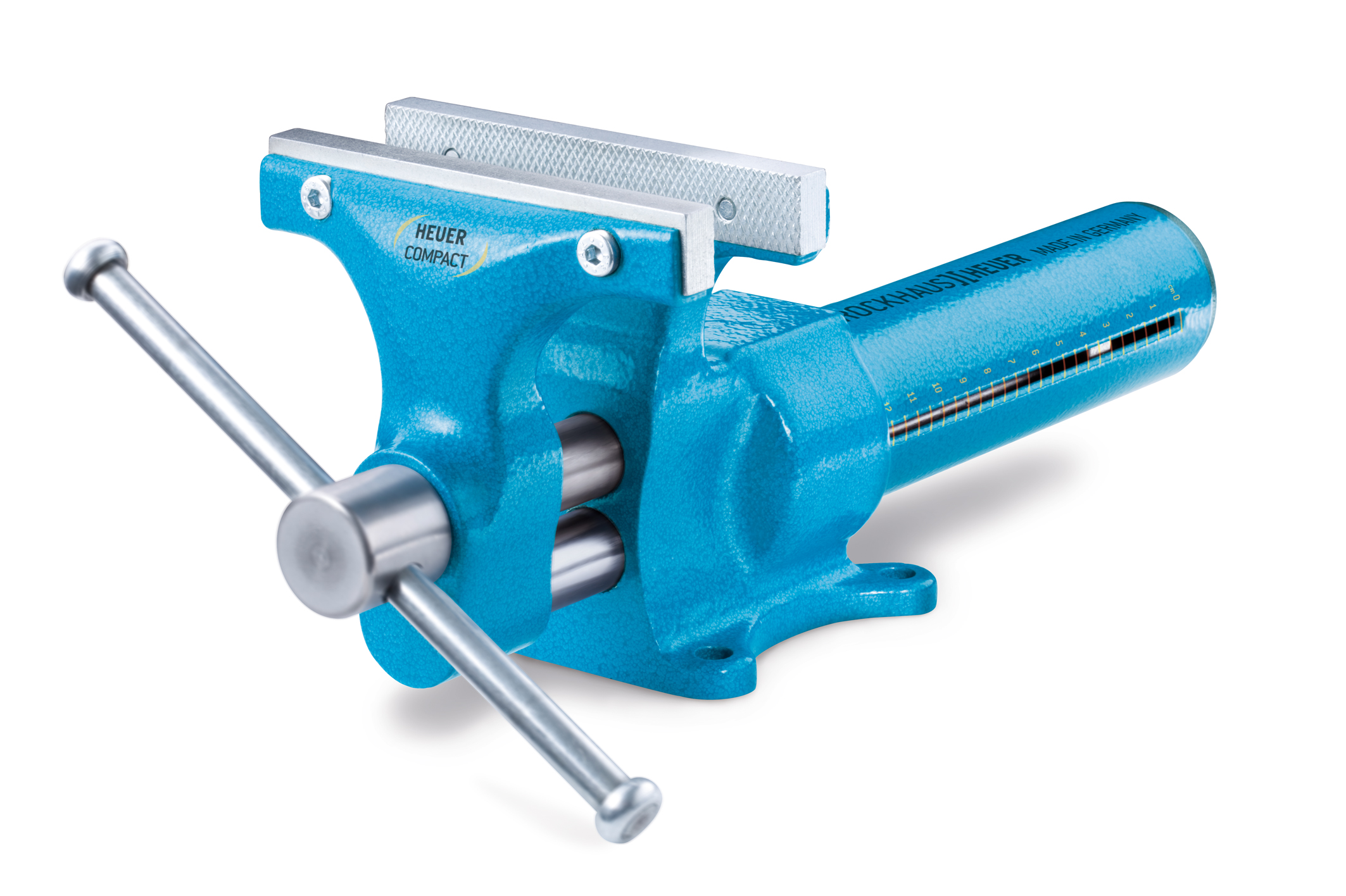 Tafelbankschroef 12 cm - Draaibare Functionele Bankschroef voor Zware Industriële Tafelbankschroef 12 cm - Draaibare Functionele Bankschroef voor Zware Industriële
