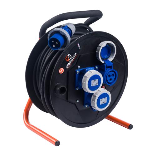 Connectra 47.041.35 Kabelhaspel KSR Pro CEE IP67 - 25m - H07RN-F - 3 G 2,5 mm²