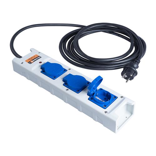 Connectra 46.476.15 Contactblok nylon 3-voudig - 10m - H07RN-F - 3 G 1,5 mm²