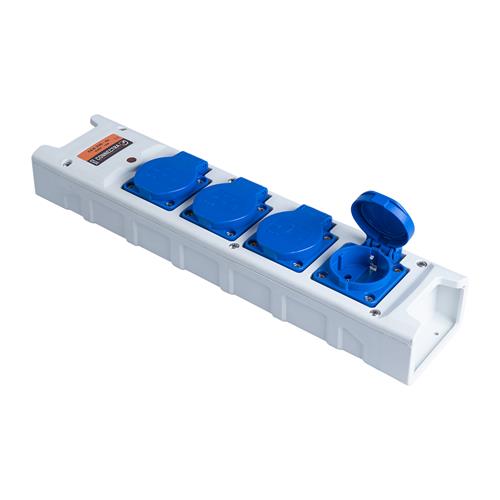 Connectra 46.477.00 Contactblok nylon 4-voudig zonder kabel 