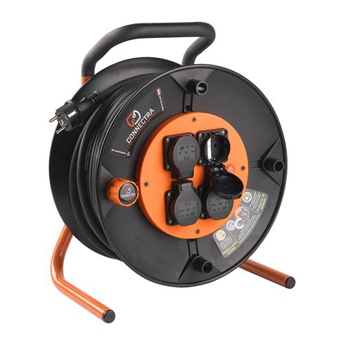 Connectra 47.867.10 Kabelhaspel EXPERT PRO - 33m - H07RN-F - 3 G 2,5 mm² 