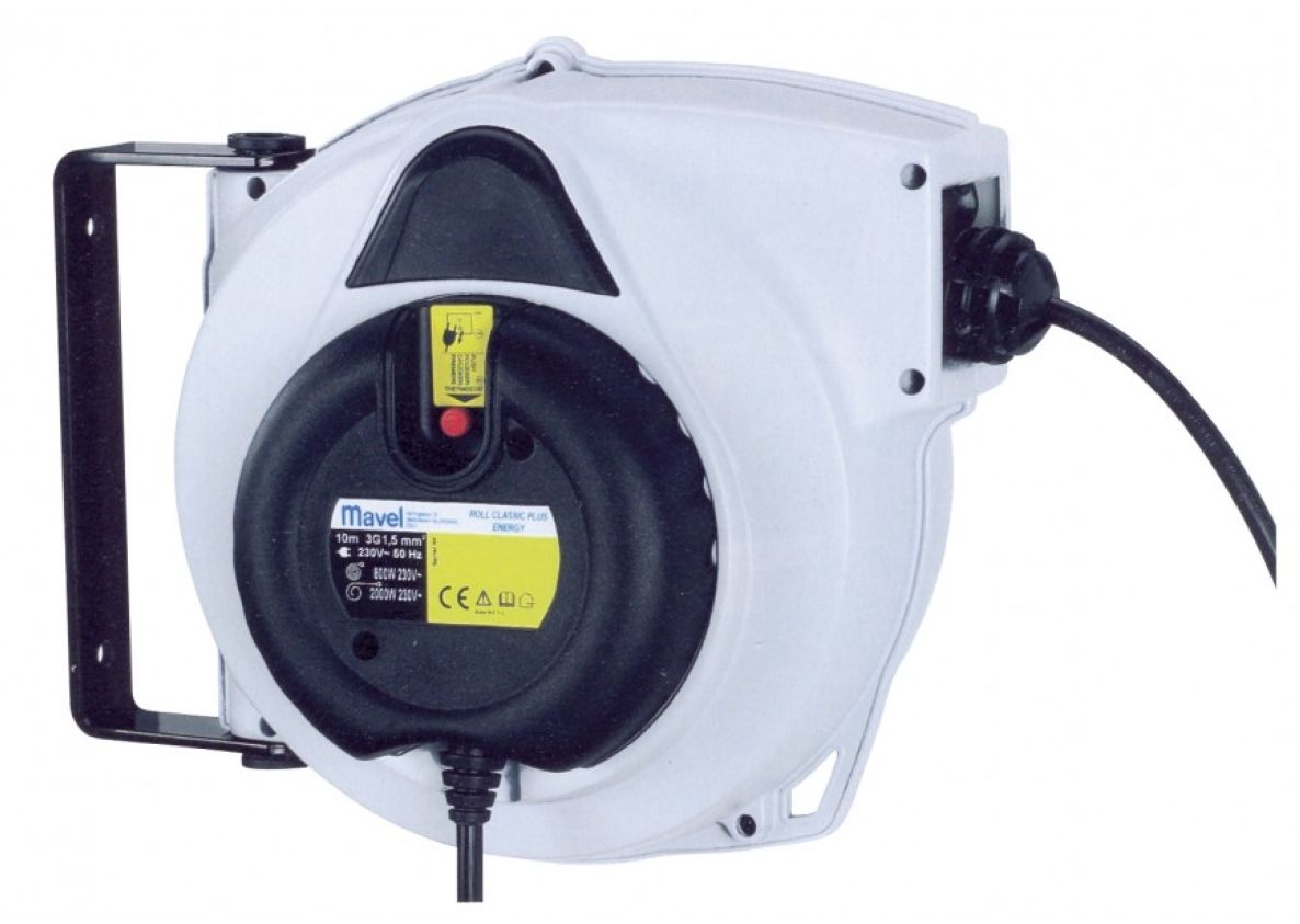 Contimac 26180s Roll Classic Plus Slanghaspel 10m (1-230V) - kabel 3x1,5mm² + stekker