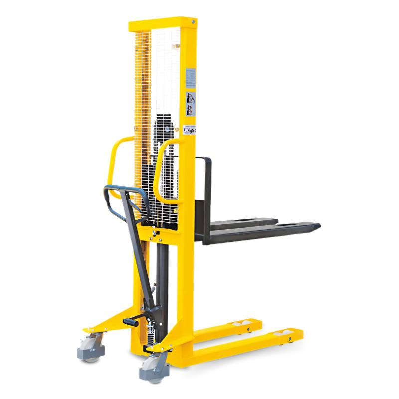 Corlido 1000MS/160 Handmatige Stapelaar 1000kg hefhoogte 1600mm nylon tandem poly 1150x550mm