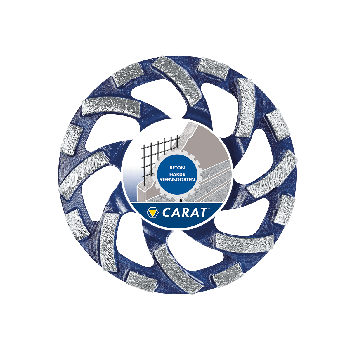 Carat CUBC1253C0 Slijpkop CUBC Classic 125x22,2MM Dustec Beton