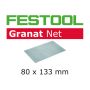 203287 Netschuurmateriaal Granat Net STF 80x133 P120 GR NET/50