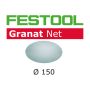 203305 Net Schuurschijven Granat Net STF D150 P120 GR NET/50