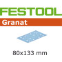 497130 Schuurstroken Granat STF 80x133 P180 GR/10
